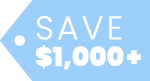 Save $1,000+
